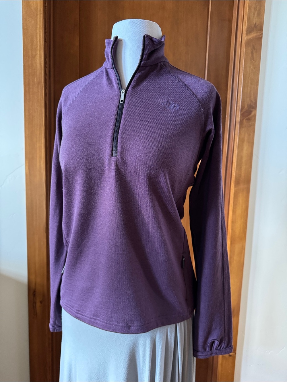 Icebreaker Women's Half-Zip Sweater - mauve